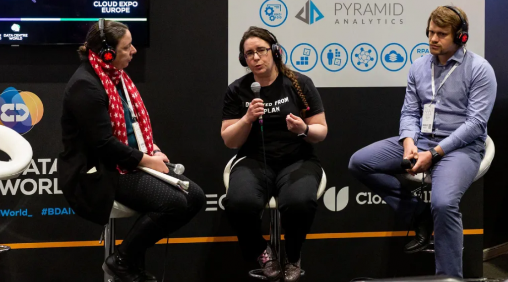 Janet Speaking at AI and Big Data World.